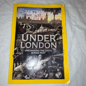 National Geographic Under London Feb 2016 Coffee Table Book